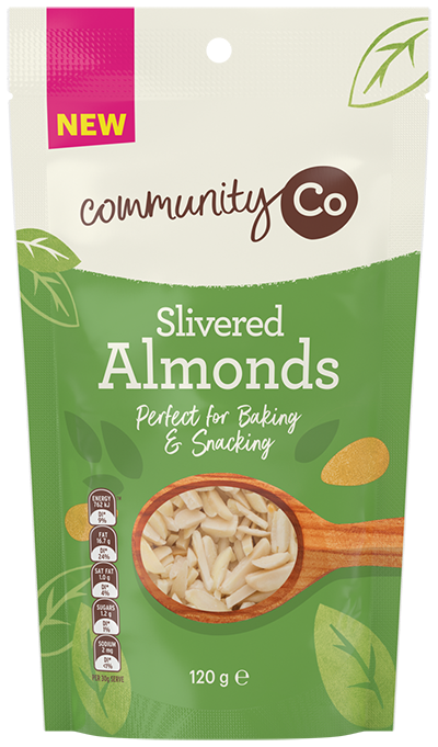 Aussie Slivered Almonds 120g