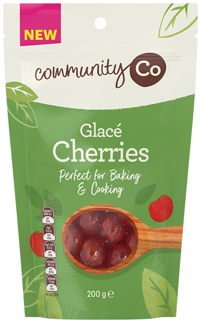 Red Glace Cherries 200g