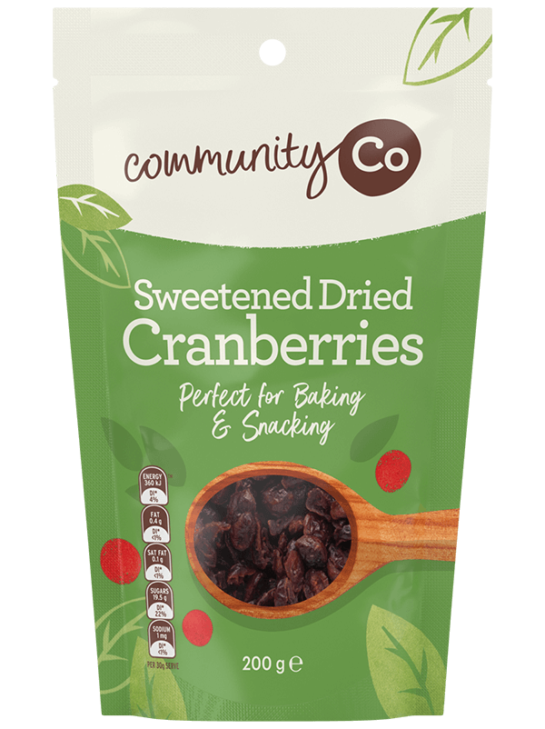 Sweetened Dried Cranberries 200g