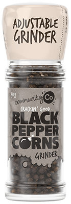 Black Pepper Corns Grinder 50g