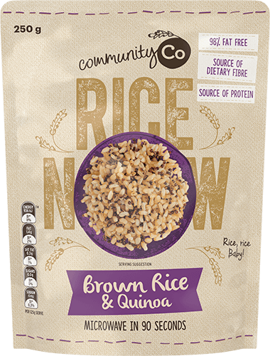 Microwavable Brown Rice & Quinoa 250g