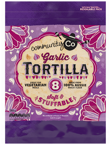 Garlic Tortilla 365g