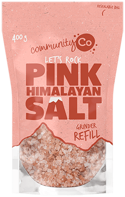 Pink Himalayan Salt Grinder Refill 400g