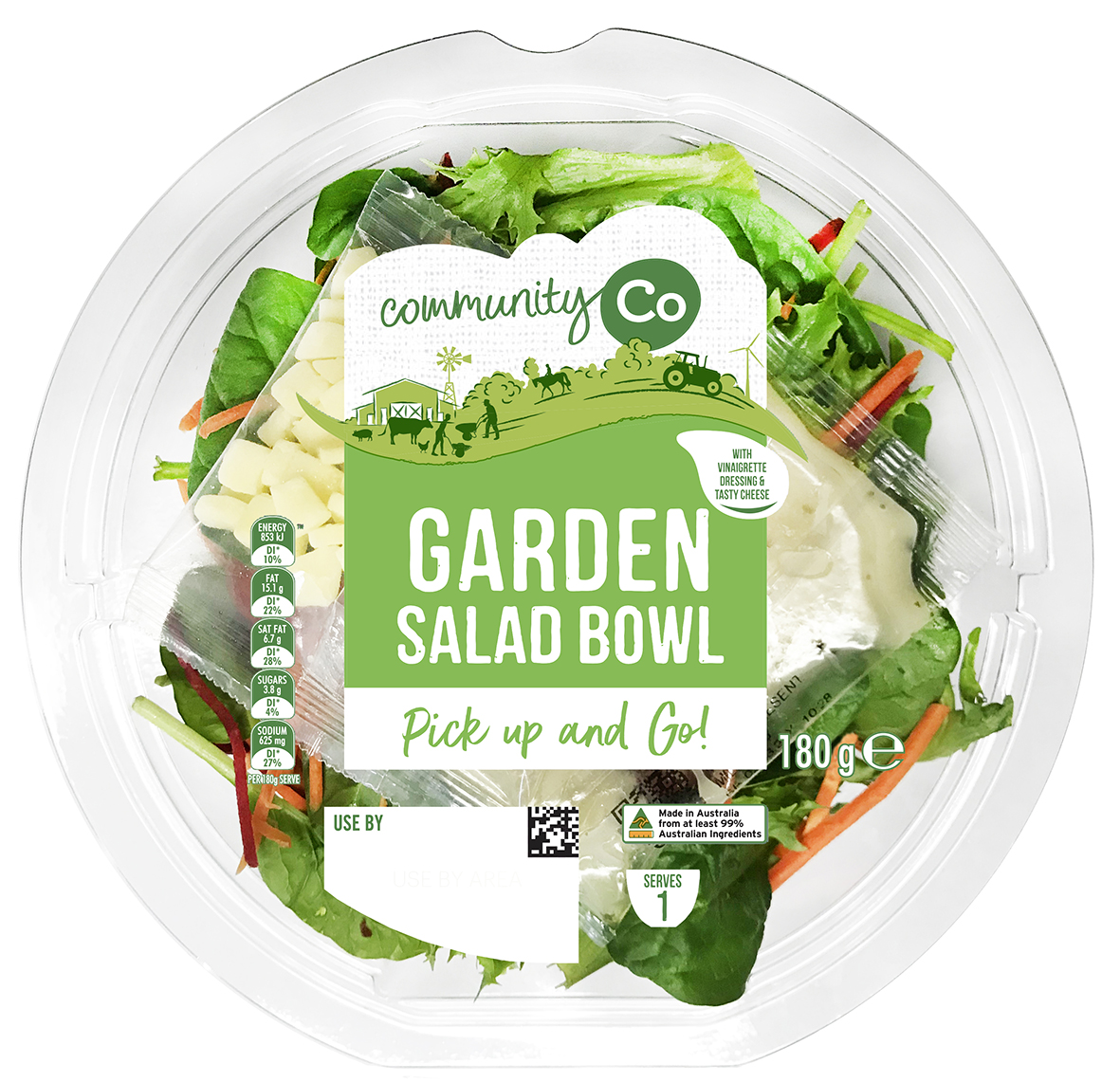 Garden Salad Bowl 180g