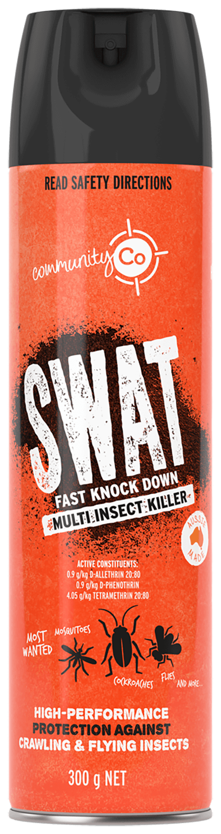 SWAT Fast Knock Down Multi Insect Killer 300g