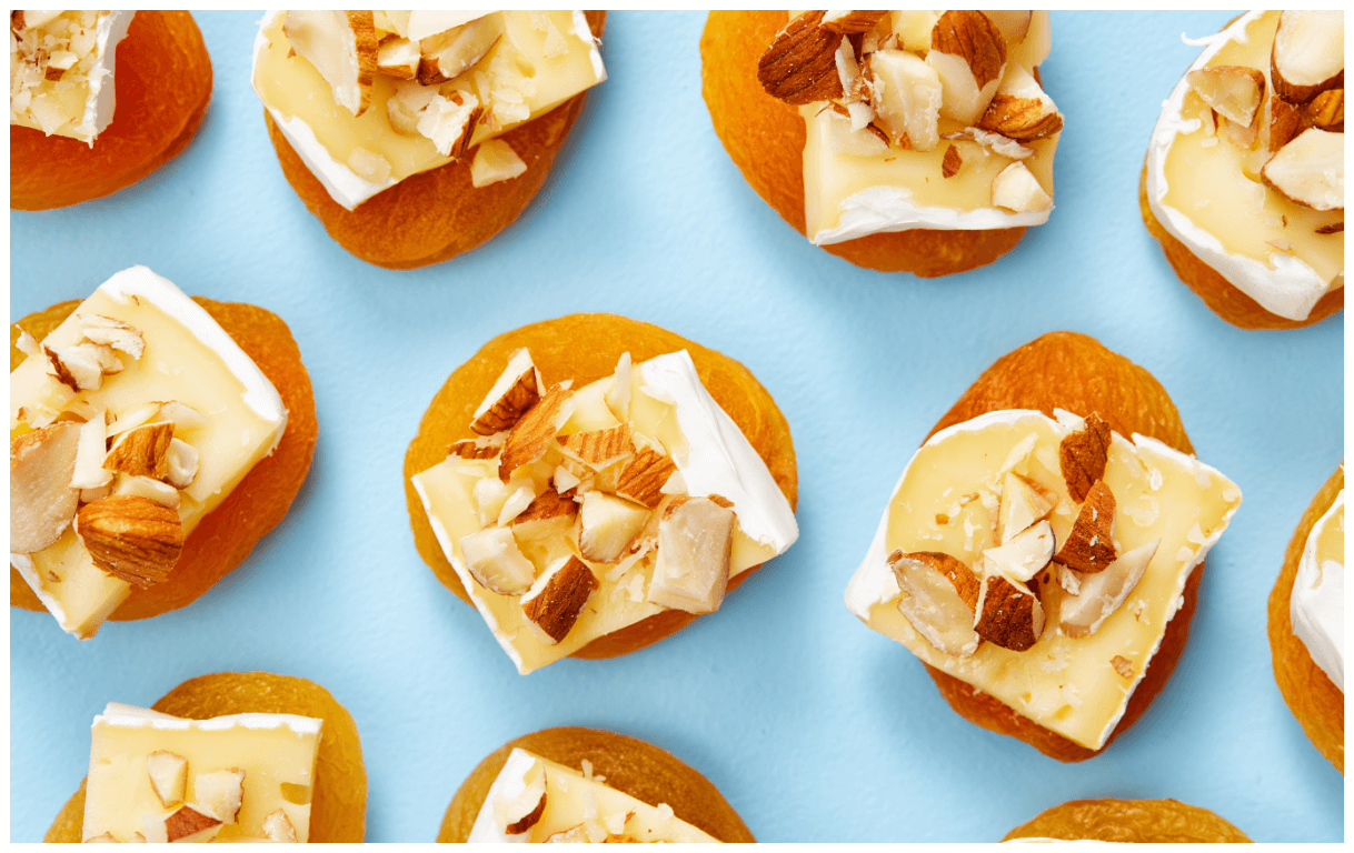 apricot and brie bites