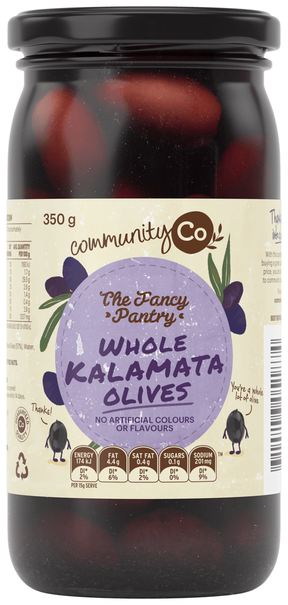 Whole Kalamata Olives 350g