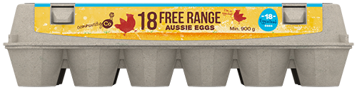 Free Range Eggs 18PK