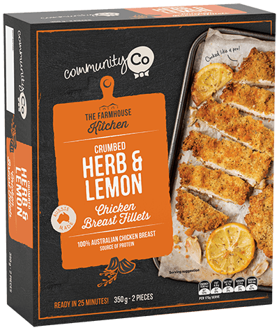 Chicken Fillet Lemon & Herb 350g