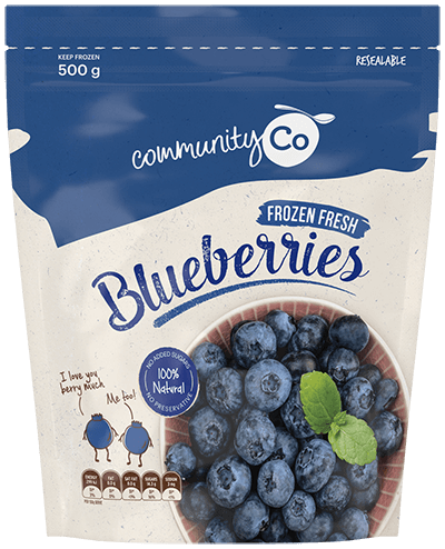 Frozen Blueberries 500g