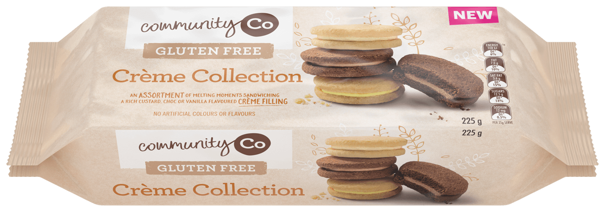 Gluten Free Creme Collection Biscuits 225g