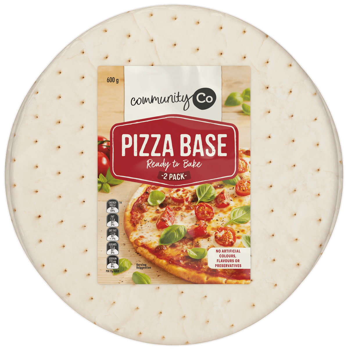 Pizza Bases – 2 Pack