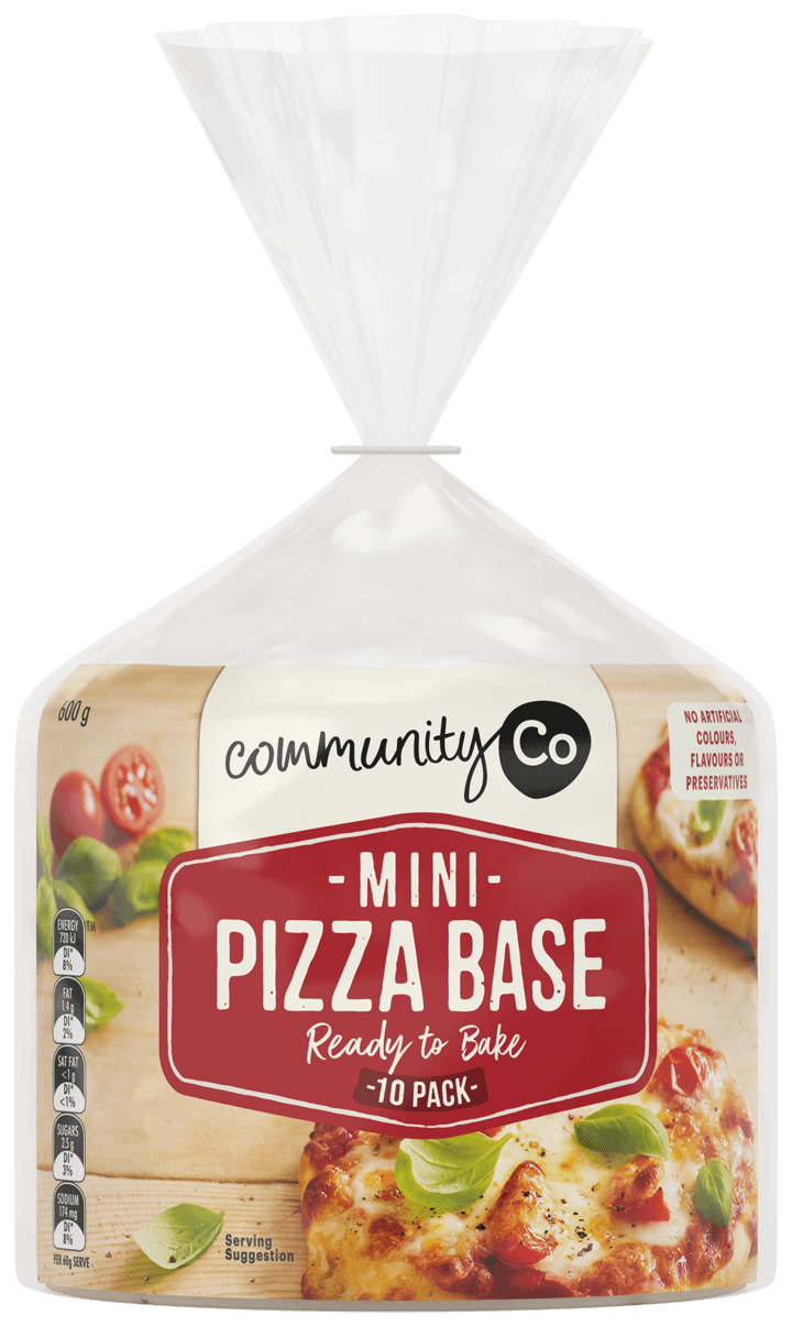 Mini Pizza Bases – 10 Pack