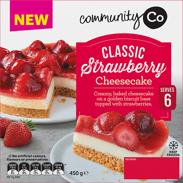 Strawberry Cheesecake 450g