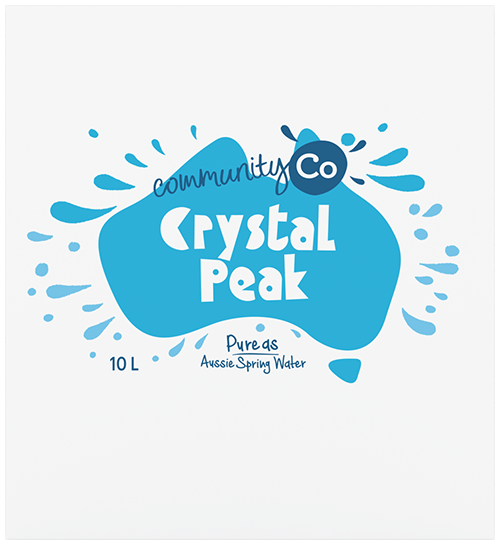 Crystal Peak Natural Spring Water 10L