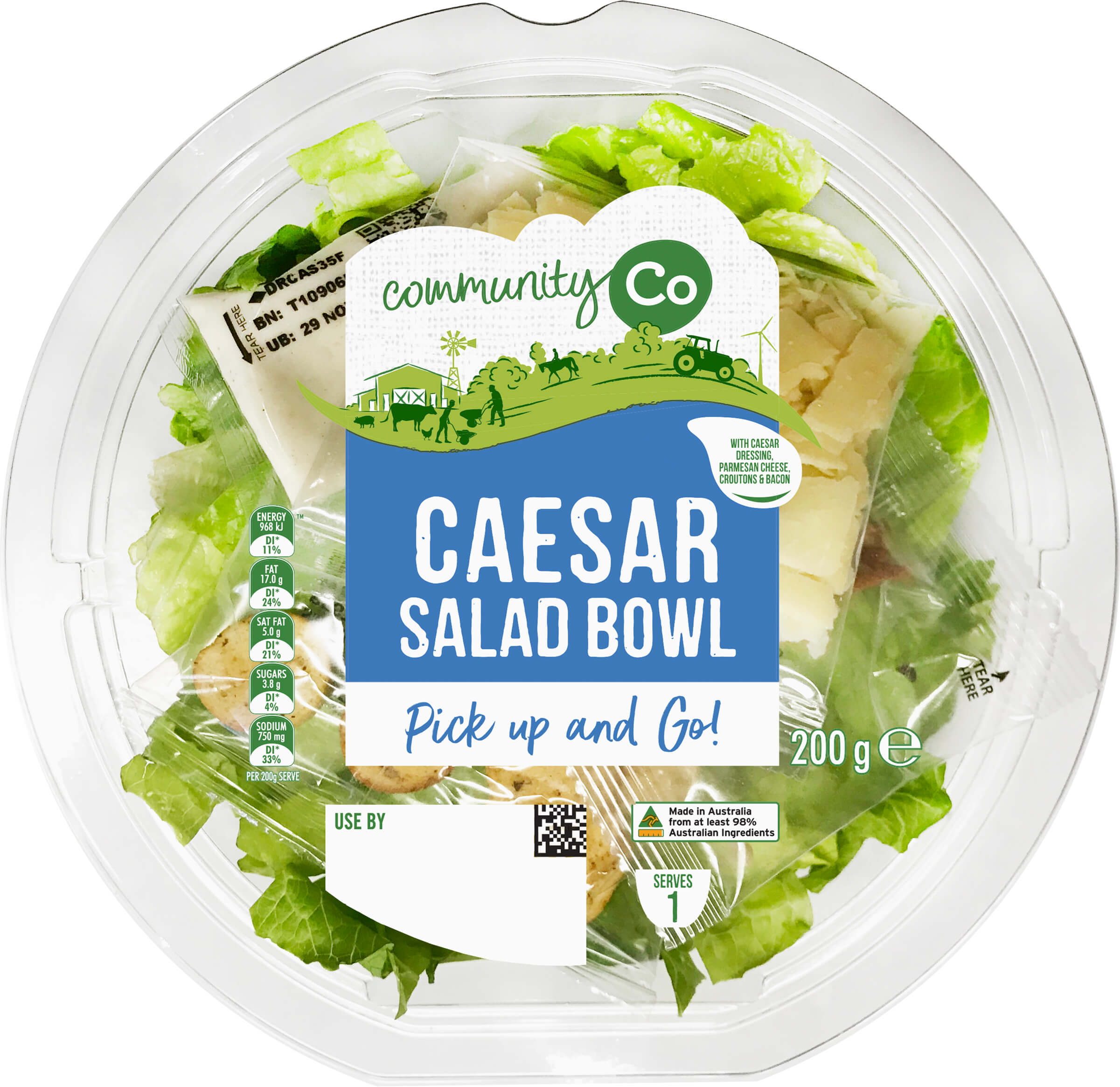 Caesar Salad Bowl 200g