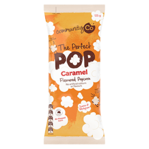 Community Co Caramel Popcorn 125g