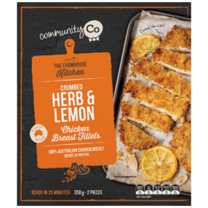 Community Co Chicken Fillet Lemon & Herb 350g