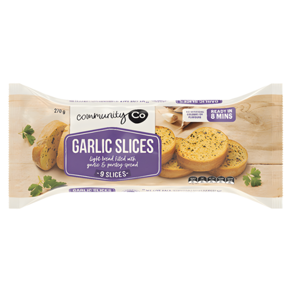 Community Co Garlic Slices 270g