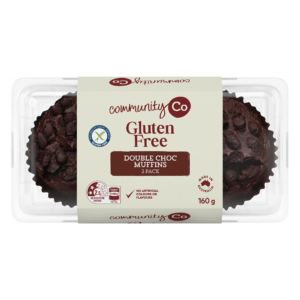 Community Co Gluten Free Double Chocolate Muffin 160g