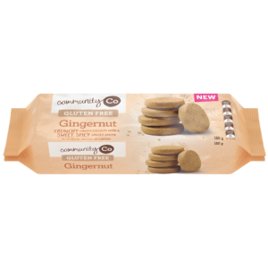 Community Co Gluten Free Gingernut Biscuits 180g