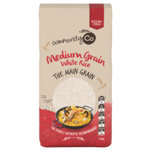 Community Co Medium Grain Rice 1kg