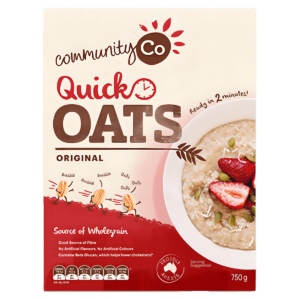 Community Co Quick Oats 750g