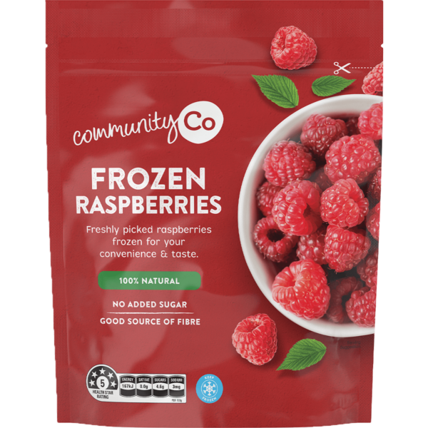 Community Co Raspberries 500g