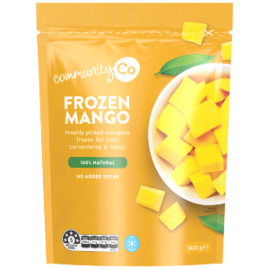 Community Co Salted Frozen Mango 500g