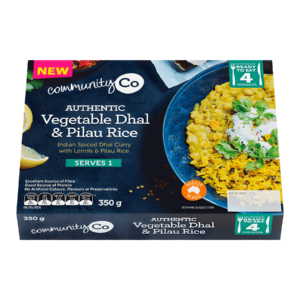 Community Co Vegetable Dhal With Pilau Rice
