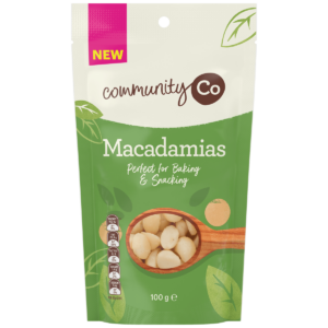 Community Co Aussie Macadamias 100g