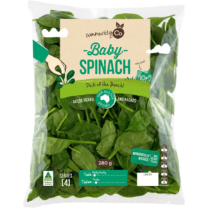 Community Co Baby Spinach 280g