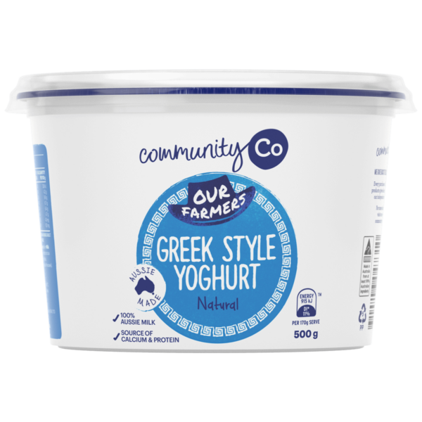 Community Co Greek Yoghurt 500g