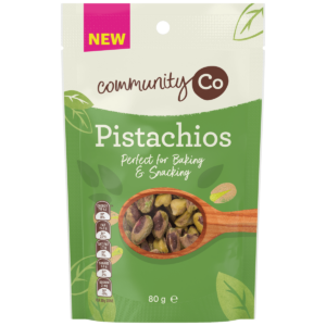 Community Co Natural Pistachios 80g