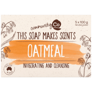 Community Co Oatmeal Soap 5 x 100g