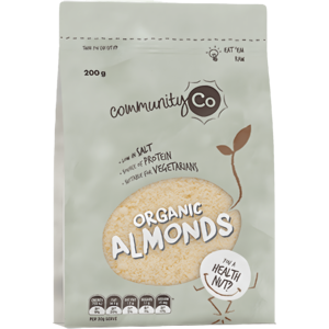 Community Co Organic Almonds 200g