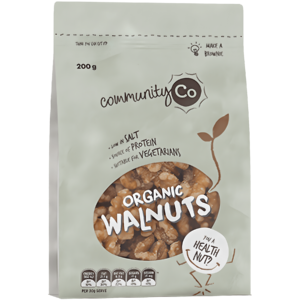 Community Co Organic Walnuts 200g