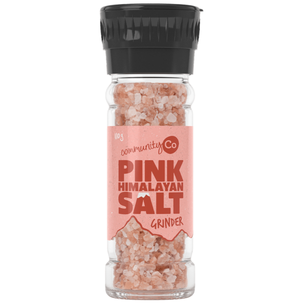 Community Co Pink Himalayan Salt Grinder 110g