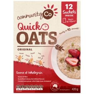 Community Co Quick Oat Sachets 12 Pac