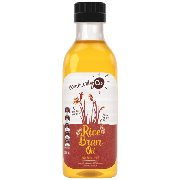 Community Co Rice Bran Oil 500ml