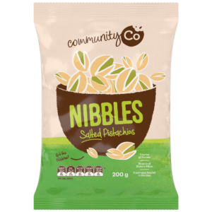 Community Co Salted Pistachios 200g