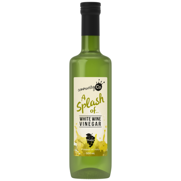 Community Co White Wine Vinegar 500ml